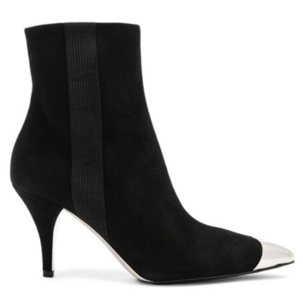 Calvin Klein 205W39NYC Rosella Suede Boots Women’s US 6.5 EU 37 Black NEW $1295